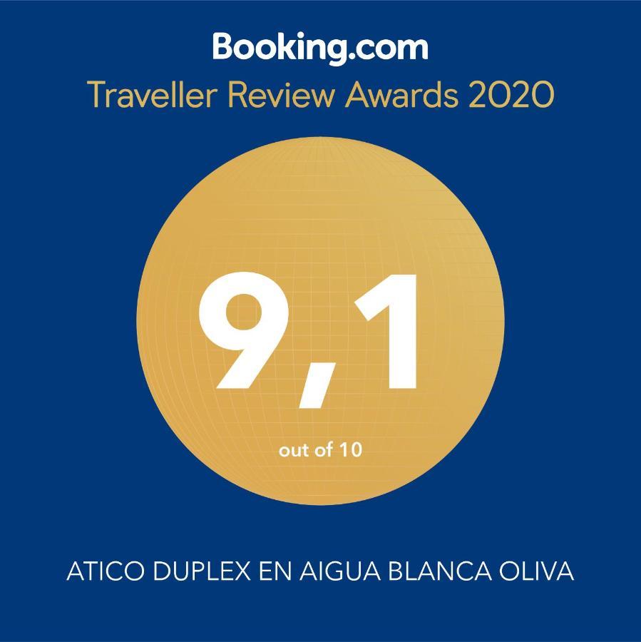 Atico Duplex En Aigua Blanca Oliva Apartment ภายนอก รูปภาพ